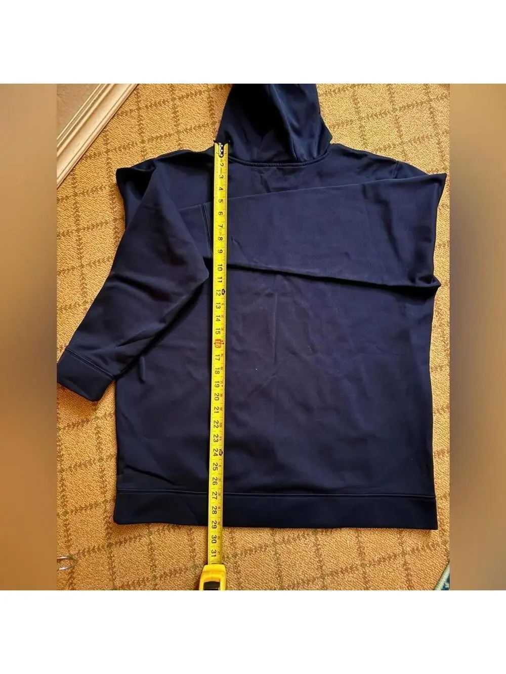 The North Face Navy Blue Tekno Logo hoodie NWOT XL